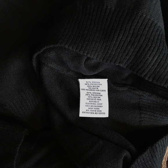 NWT Magaschoni Black Sweater Relaxed Fit, size XL. - Picture 5 of 5